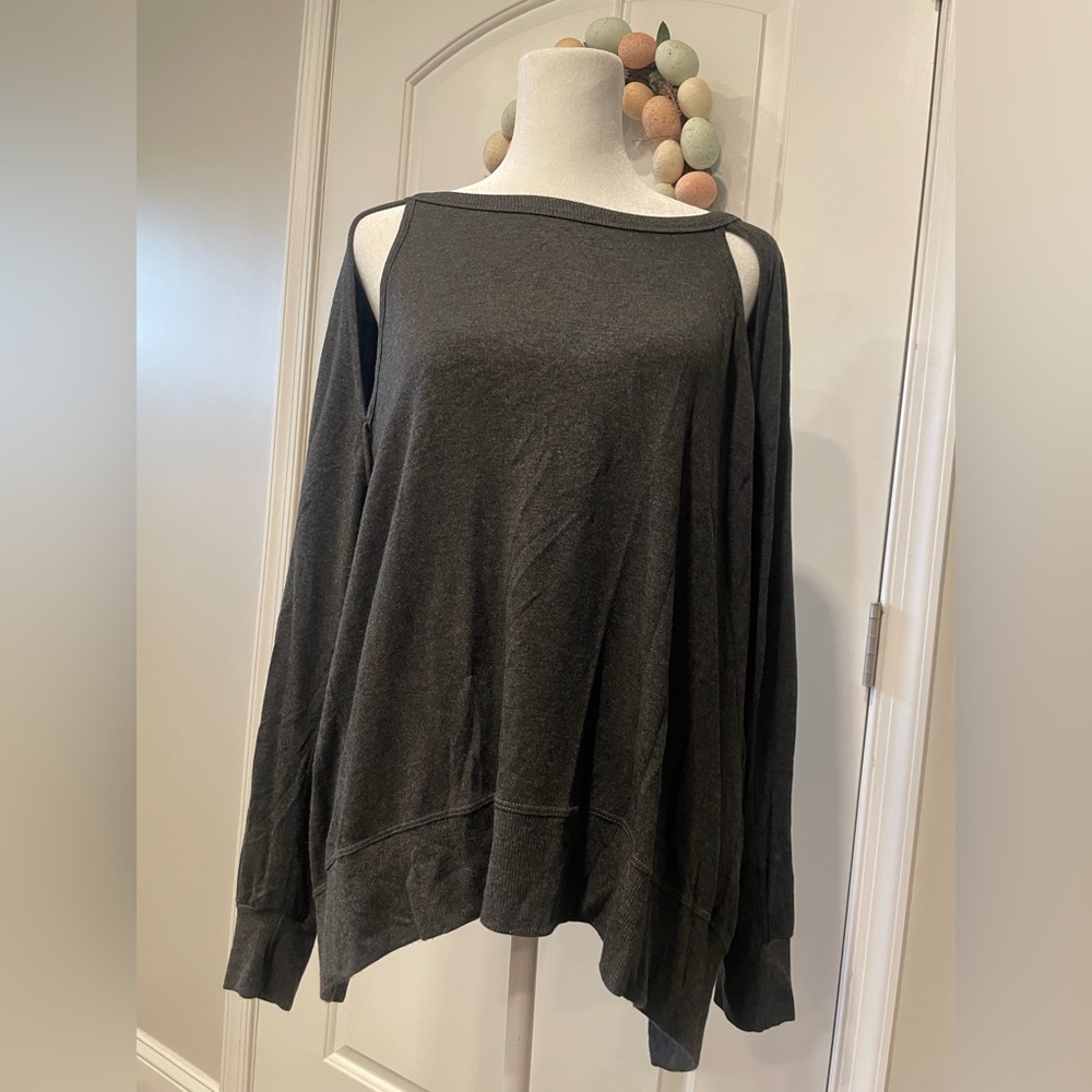 Gray shirt